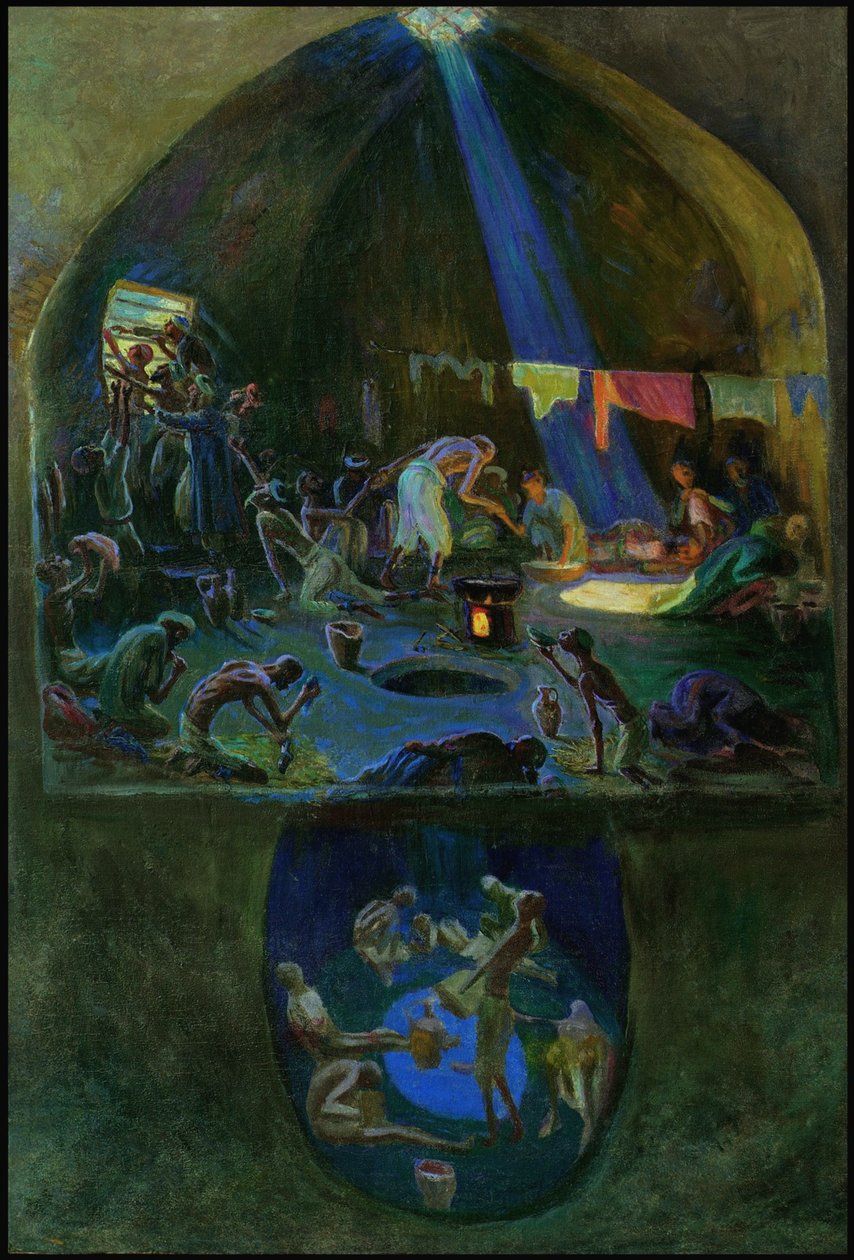Zindan-fängelset, 1930-talet. av Leon Bure
