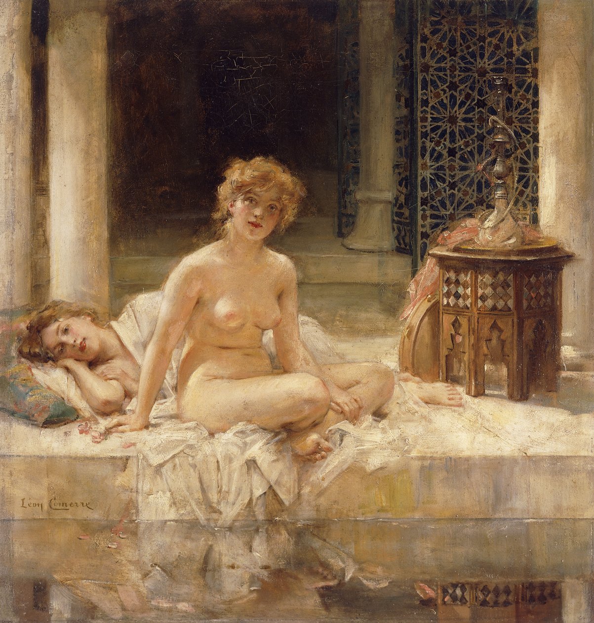 Efter badet, av Leon Francois Comerre