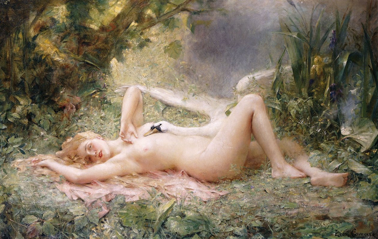 Svanens triumf; Svanens triumf, av Leon Francois Comerre