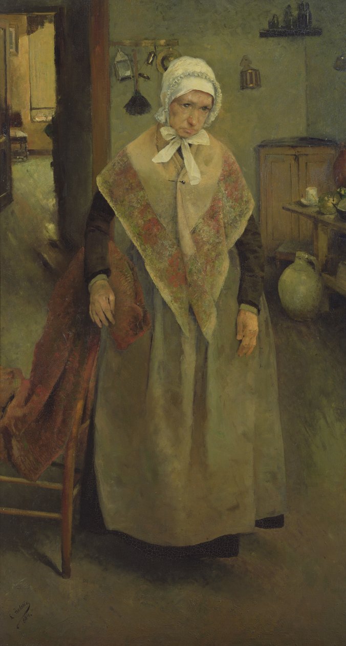 Den äldre tjänaren, 1884 av Leon Henri Marie Frederic