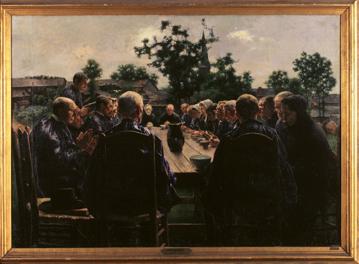 Begravningsmåltiden av Leon Henri Marie Frederic