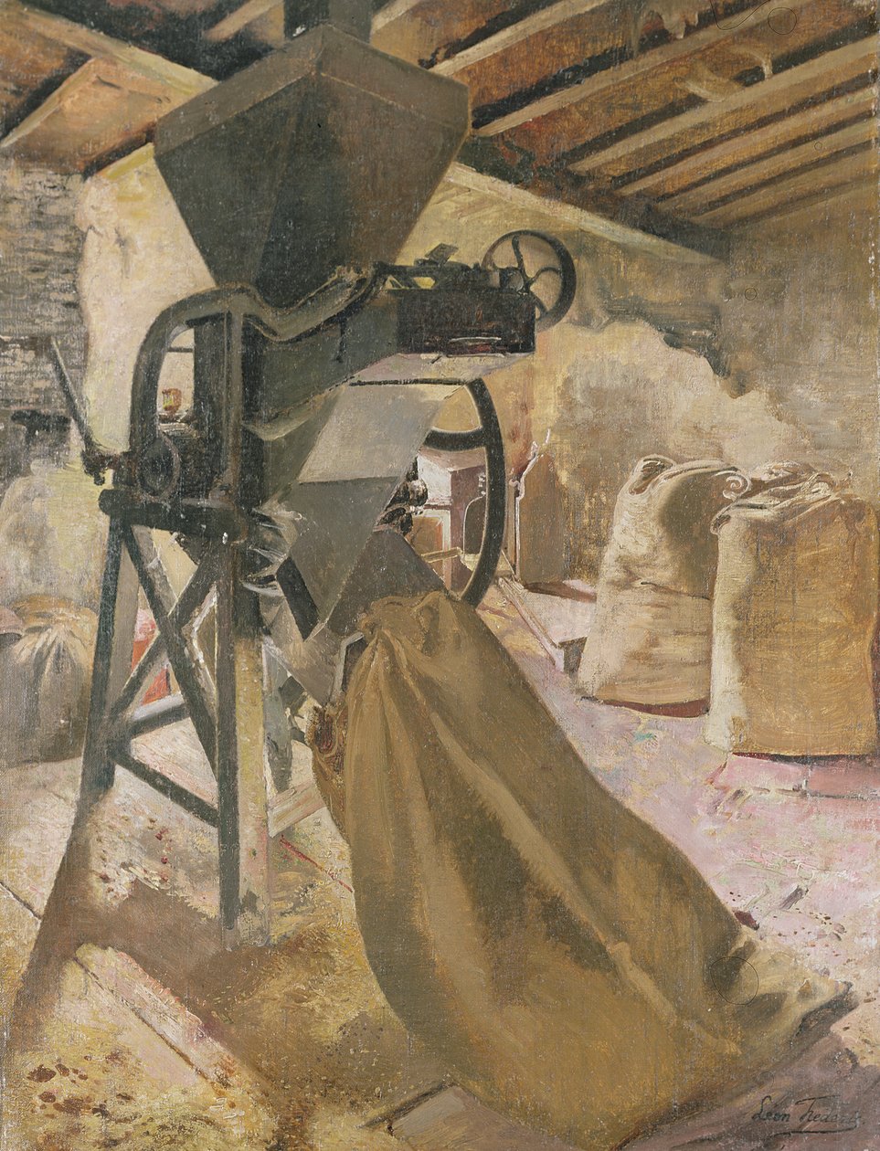 Det gamla bryggeriet, 1895 av Leon Henri Marie Frederic