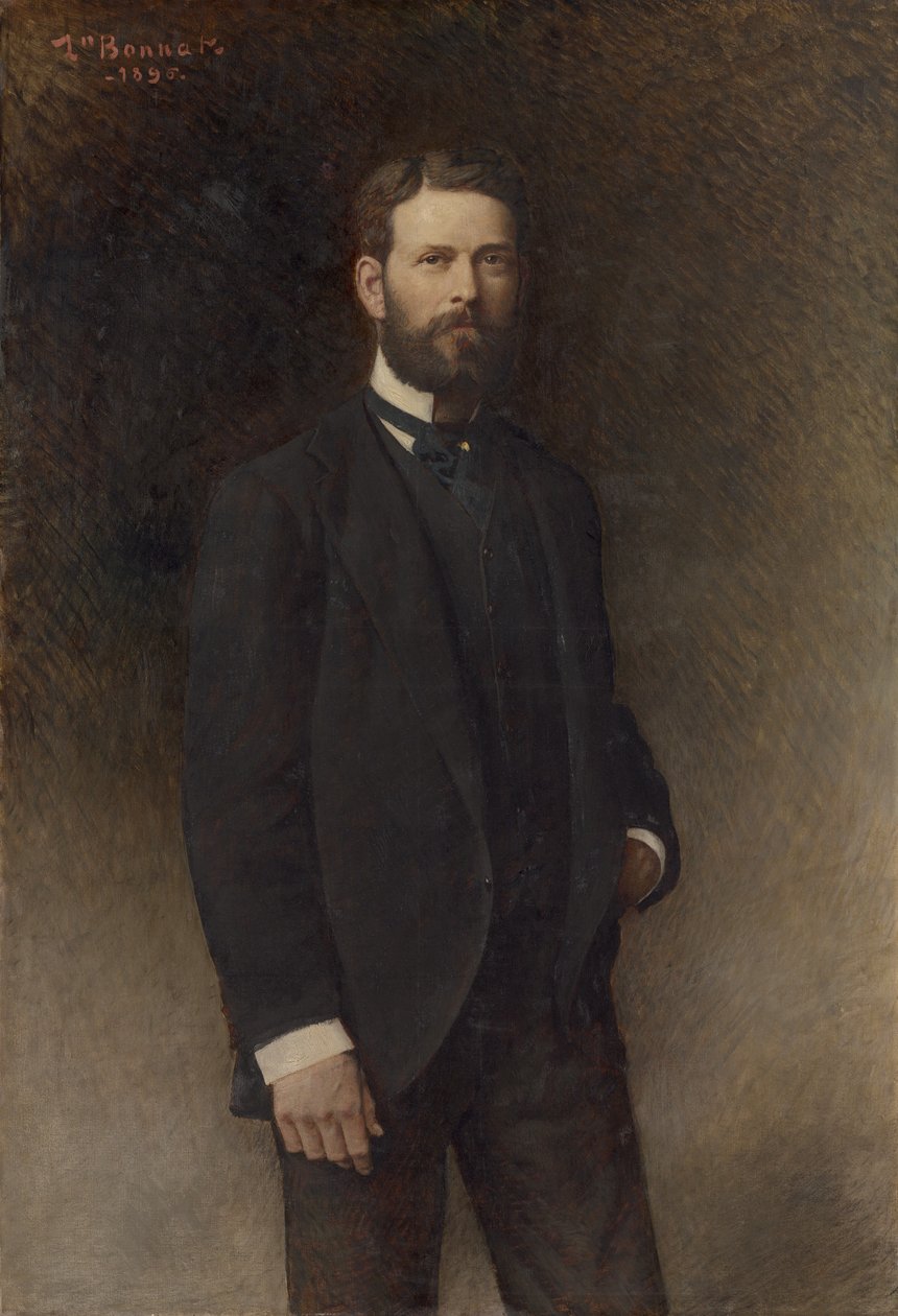 Porträtt av Henry Field, 1896 av Leon Joseph Florentin Bonnat