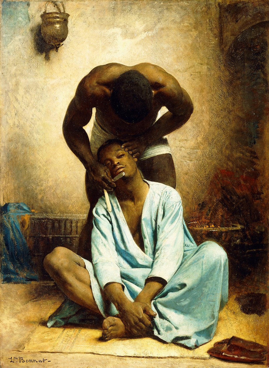 Barberaren i Suez, av Leon Joseph Florentin Bonnat