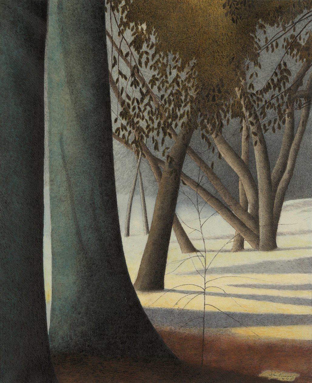 Bokstammar, 1945. av Leon Spilliaert