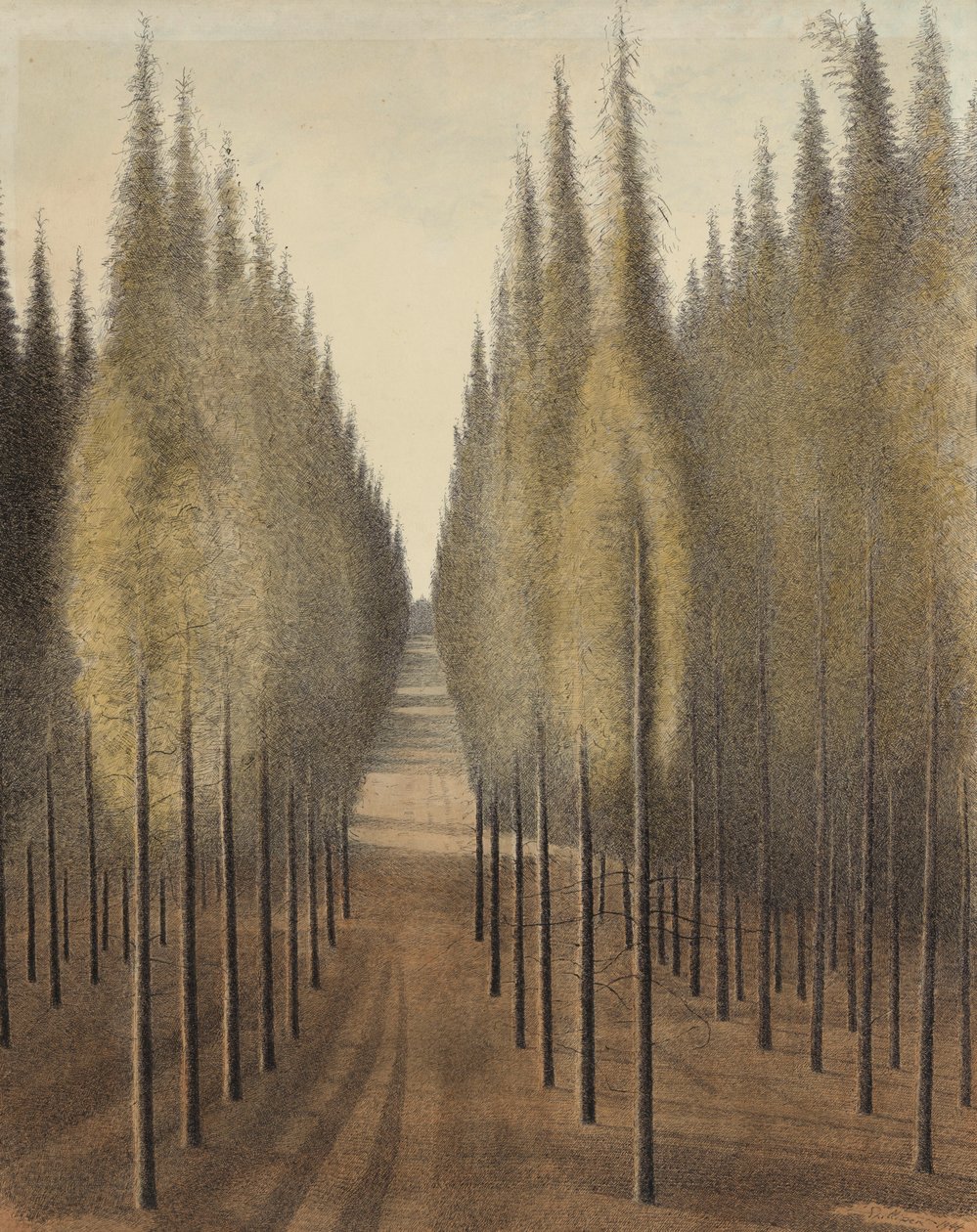 Brandgatan av Leon Spilliaert