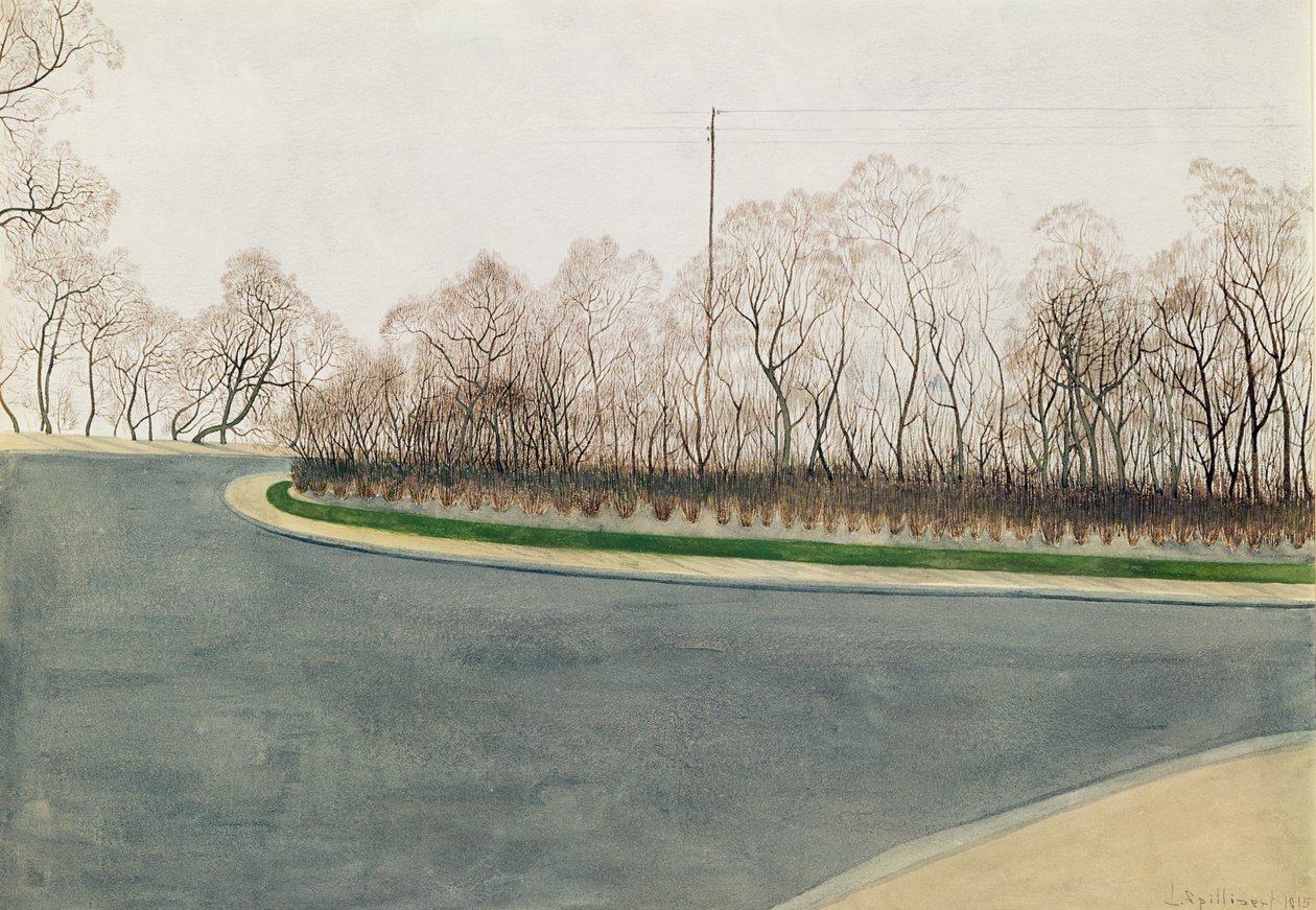 Öde väg av Leon Spilliaert
