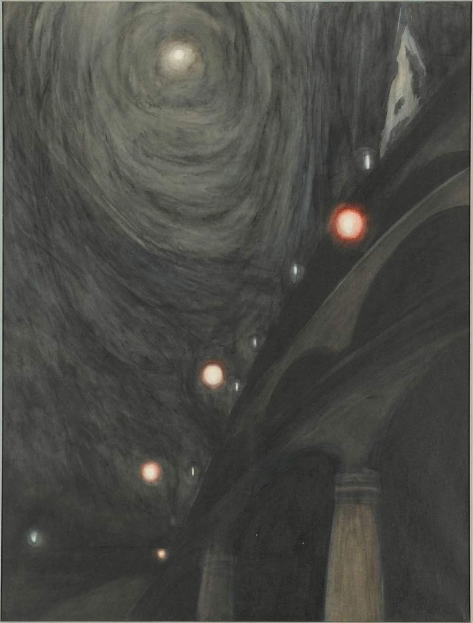 Månsken och ljus, c. 1909. av Leon Spilliaert