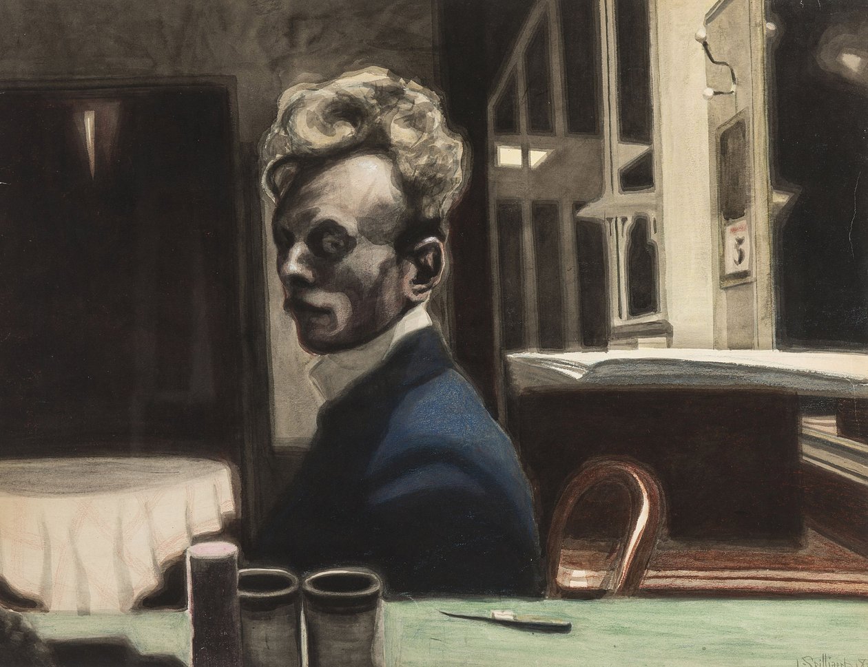 Självporträtt av Leon Spilliaert