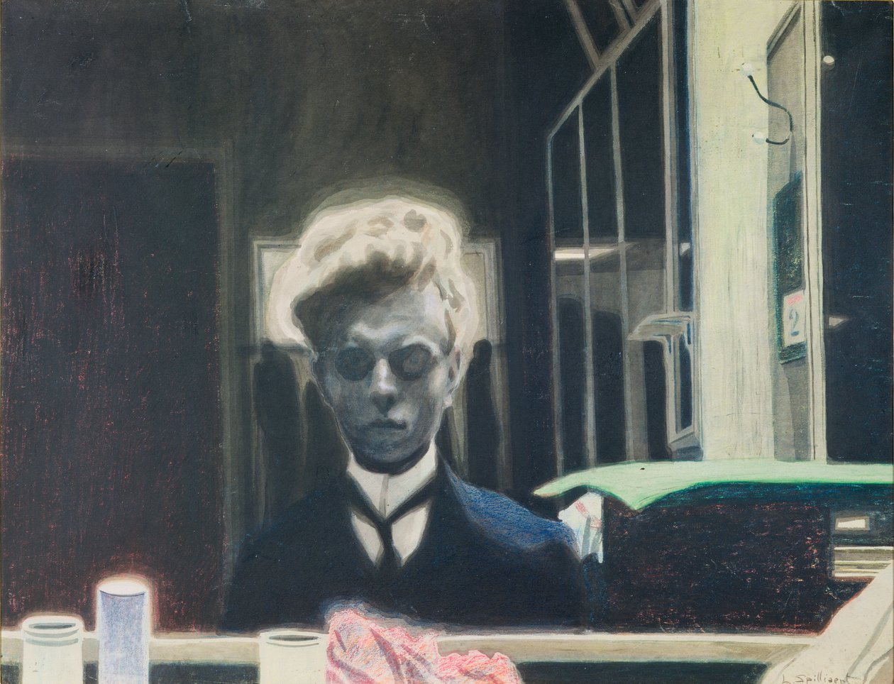 Självporträtt av Leon Spilliaert