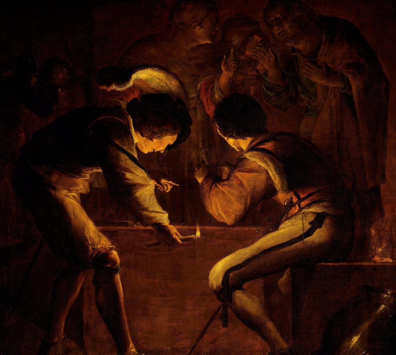 St Peters förnekelse av Leonaert Bramer