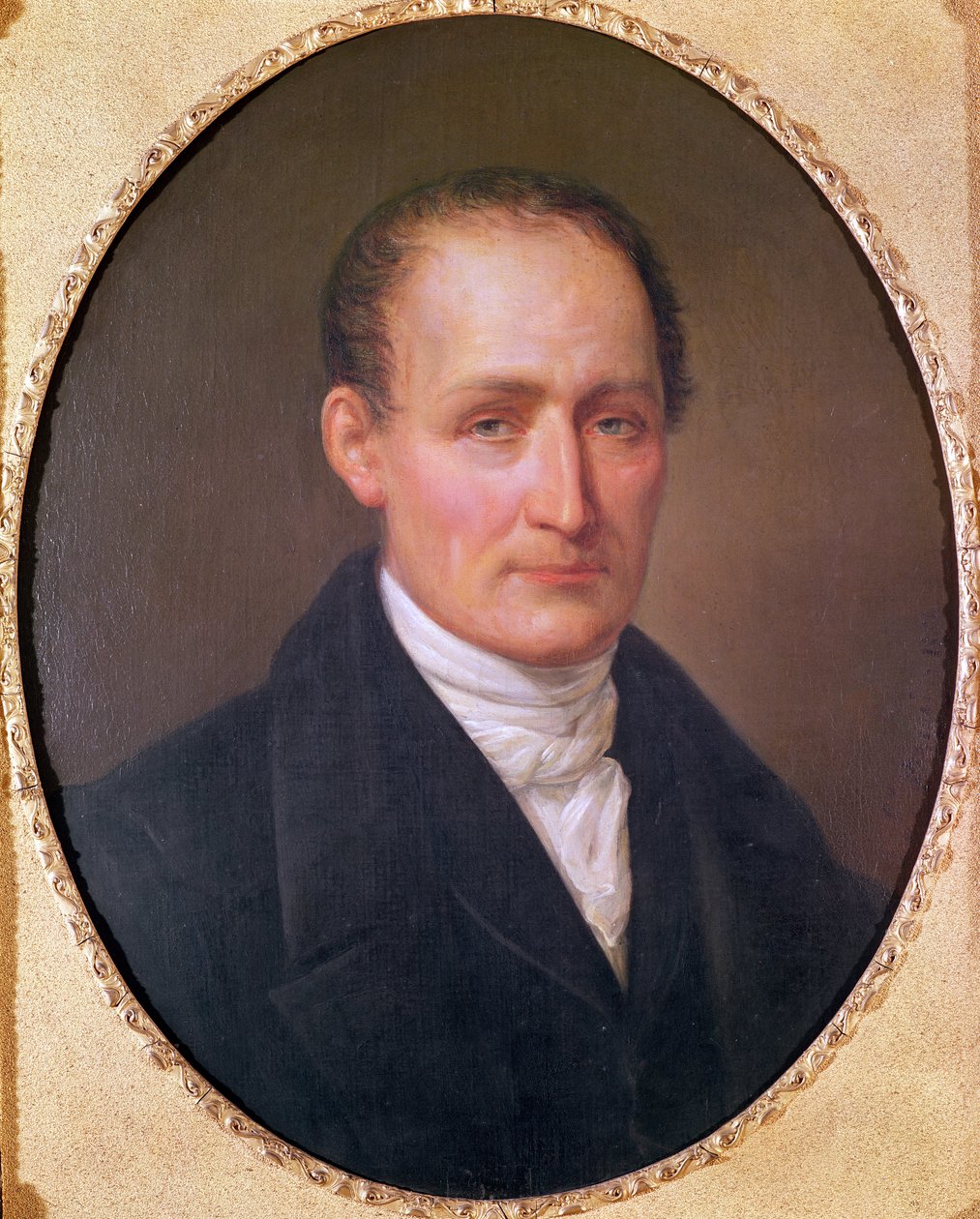 Porträtt av Joseph Nicephore Niepce (1765-1833) 1854 av Leonard Francois Berger