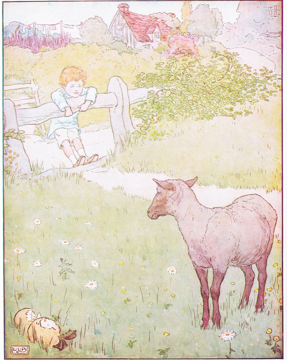 Baa, baa, svarta får, har du någon ull av Leonard Leslie Brooke