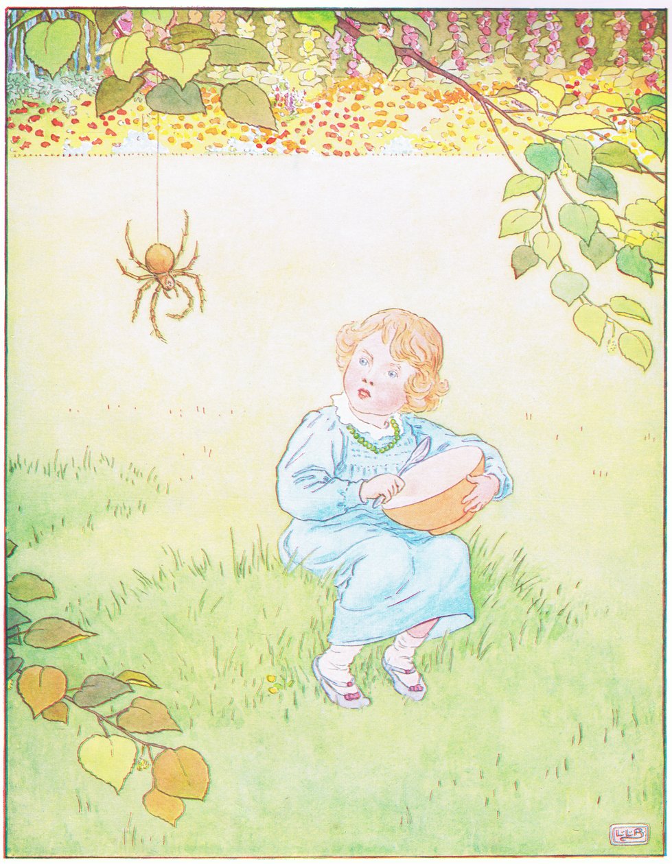 Lilla fröken Muffett: Det kom en stor spindel. av Leonard Leslie Brooke