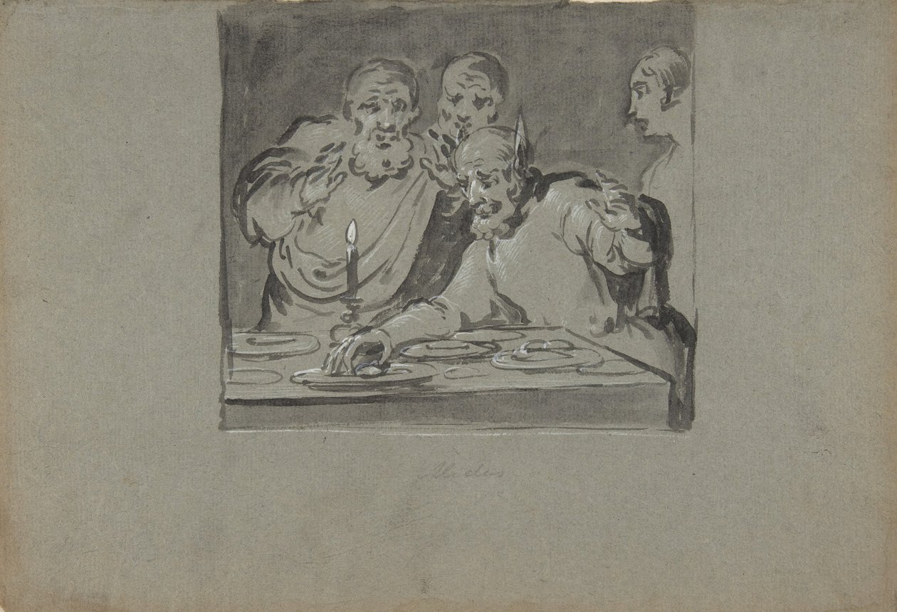 Kung Midas, 1611-74. av Leonard Bramer