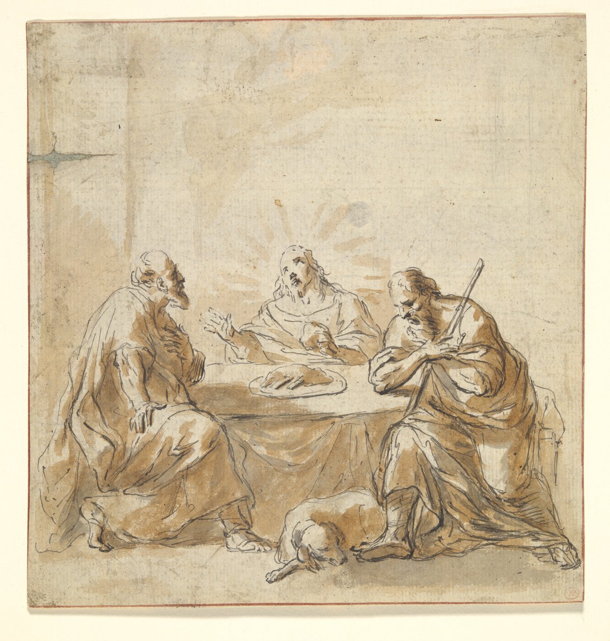 Kvällsmat på Emmaus av Leonard Bramer