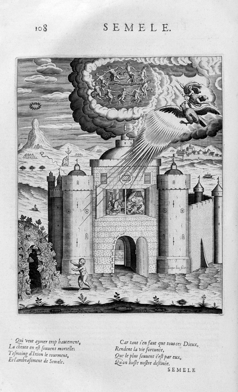 Semele, 1615 av Leonard Gaultier