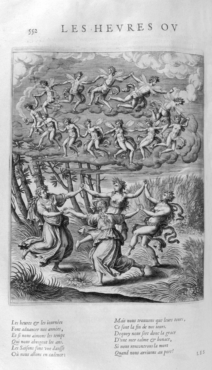 Timmarna eller dagarna, 1615 av Leonard Gaultier