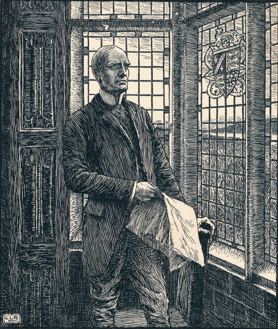 Den ende sonen, c1900 av Leonard Leslie Brooke