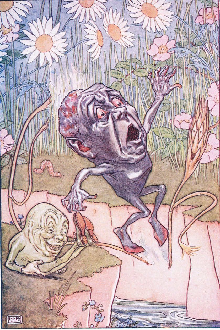Halmen, kolet och bönan, 1920-talet av Leonard Leslie Brooke