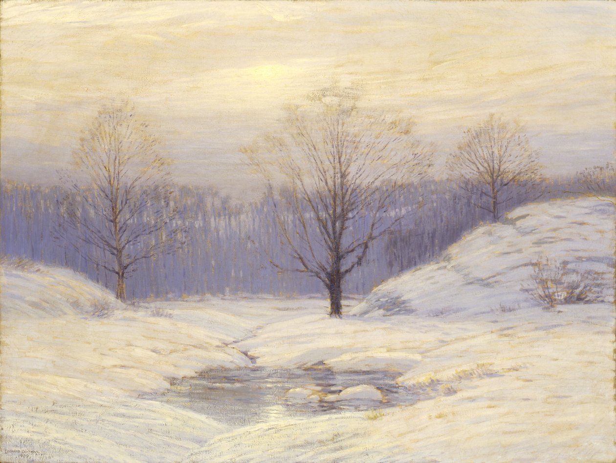 Morning Haze av Leonard Ochtman