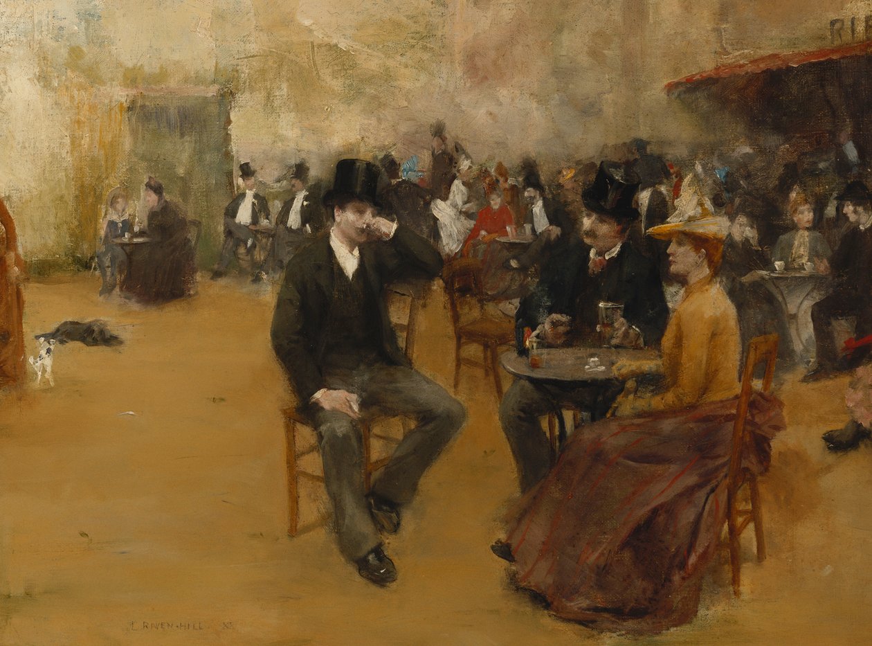 Den vackra perioden; La Belle Epoque, 1888 av Leonard Raven Hill