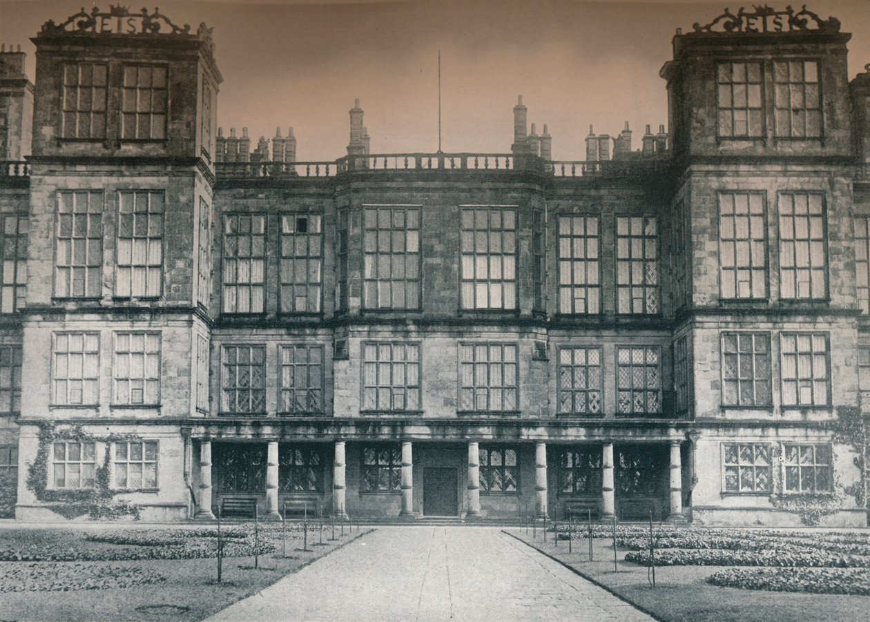 Hardwick Hall, A Seat of His Grace The Duke of Devonshire, c1907 av Leonard Willoughby