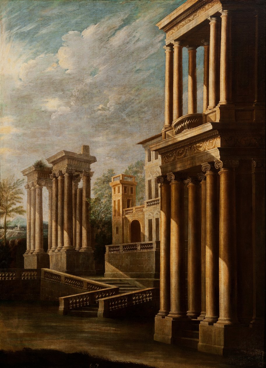 Exterior View of Buildings av Leonardo Coccorante