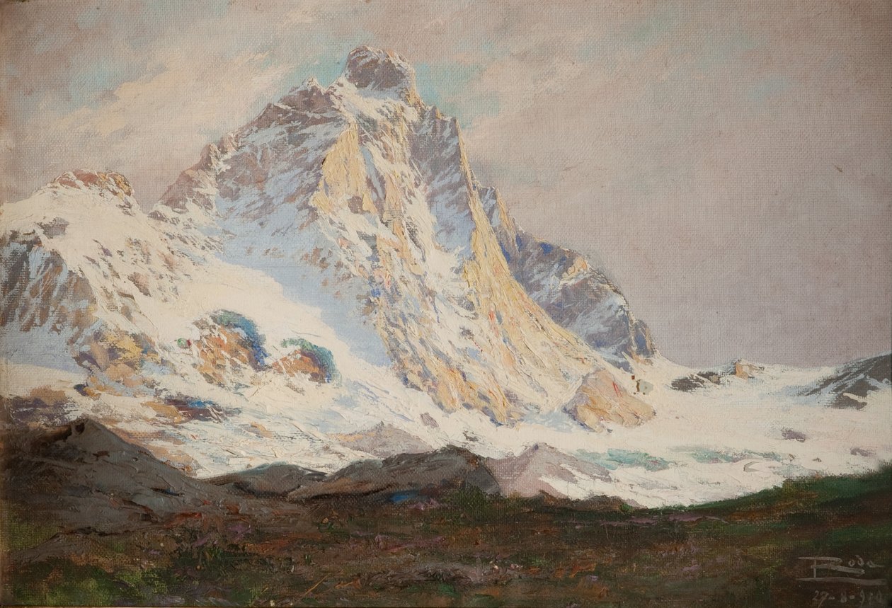 Matterhorn, 1910 av Leonardo Roda