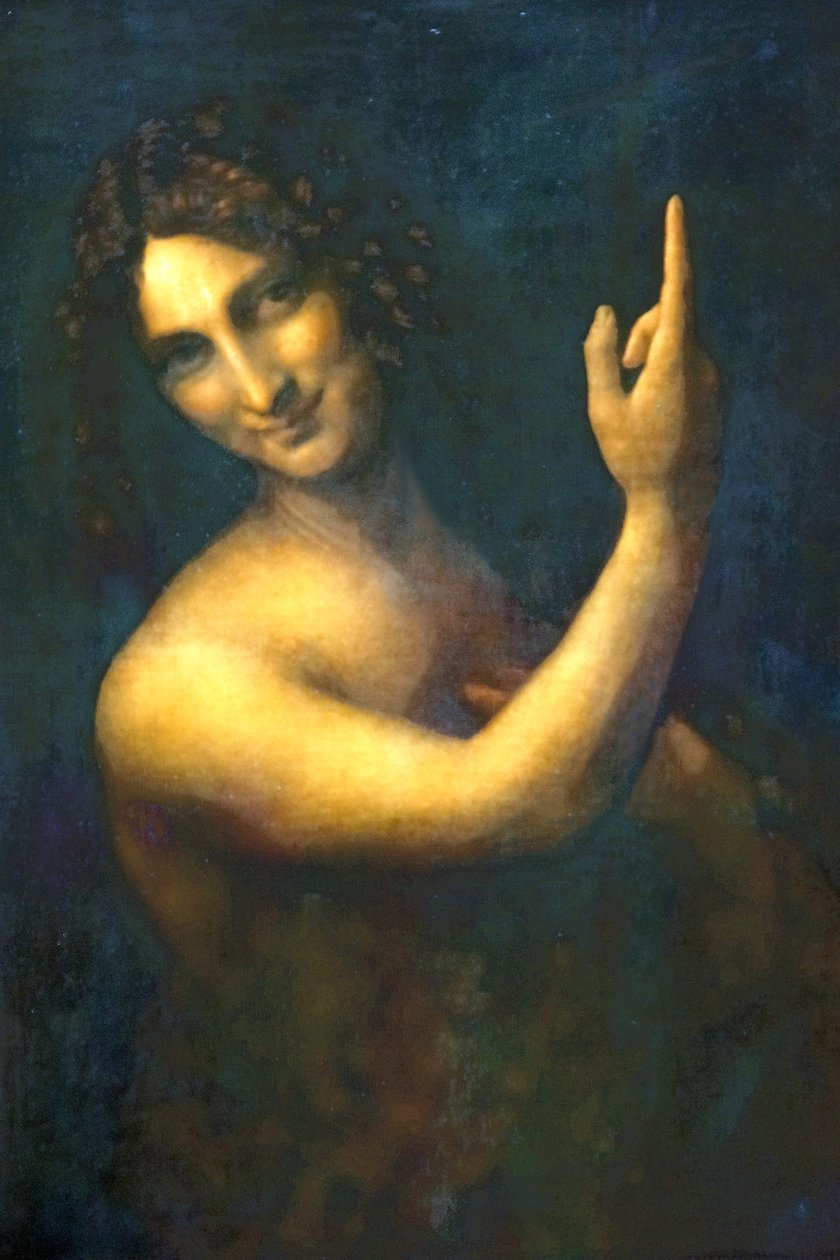Saint John the Baptist av Leonardo da Vinci