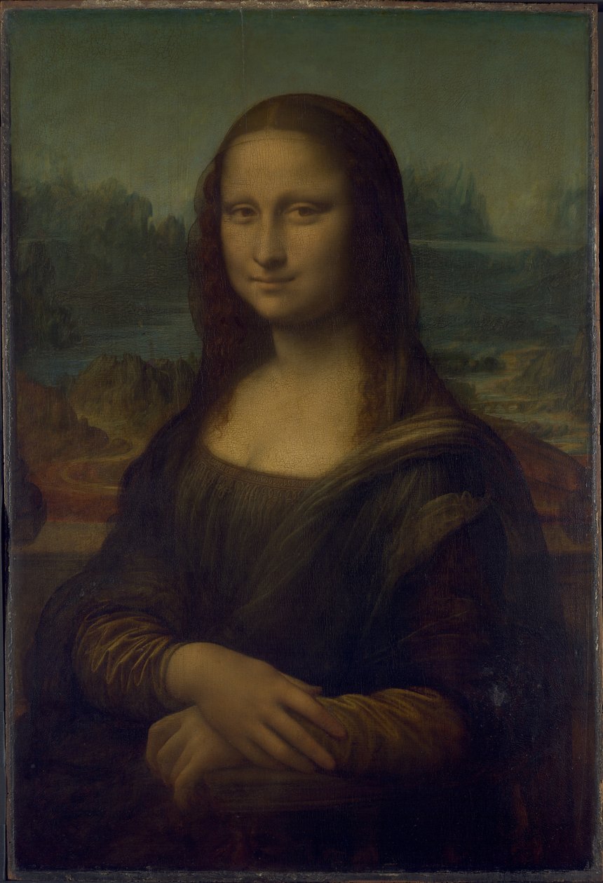 The Mona Lisa (or La Joconde, La Gioconda).   av Leonardo da Vinci