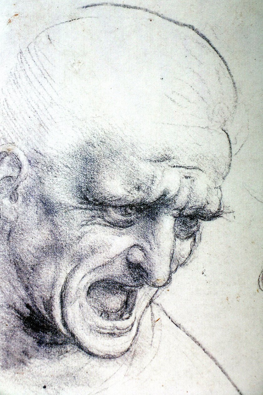 Anghiarischlacht av Leonardo da Vinci