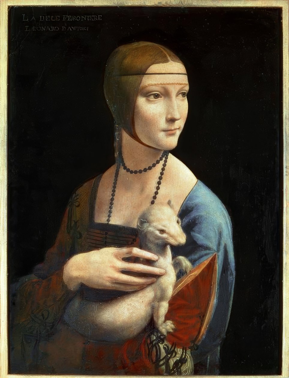 Damen med hermelin av Leonardo da Vinci