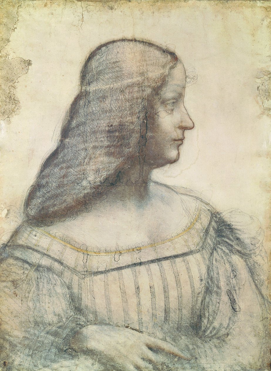 Porträtt av Isabella d