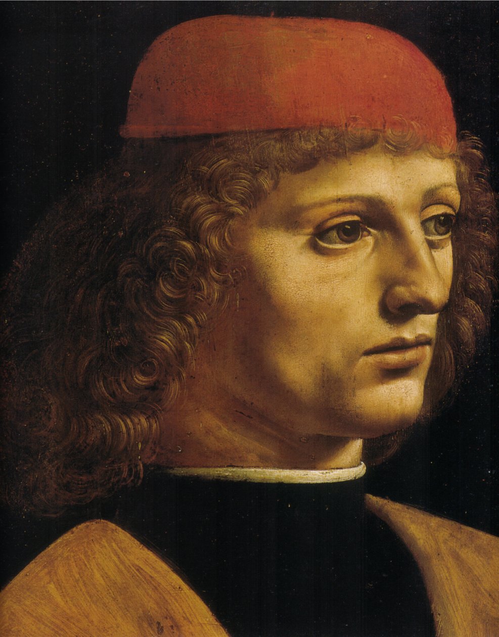 Ritratto di musico  av Leonardo da Vinci