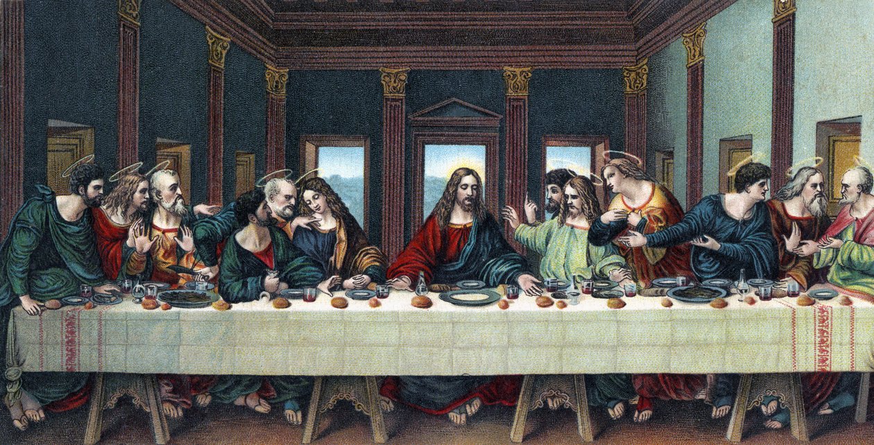 O le Talisuaga Mulimuli - Feagaiga Fouswed av Leonardo da after Vinci