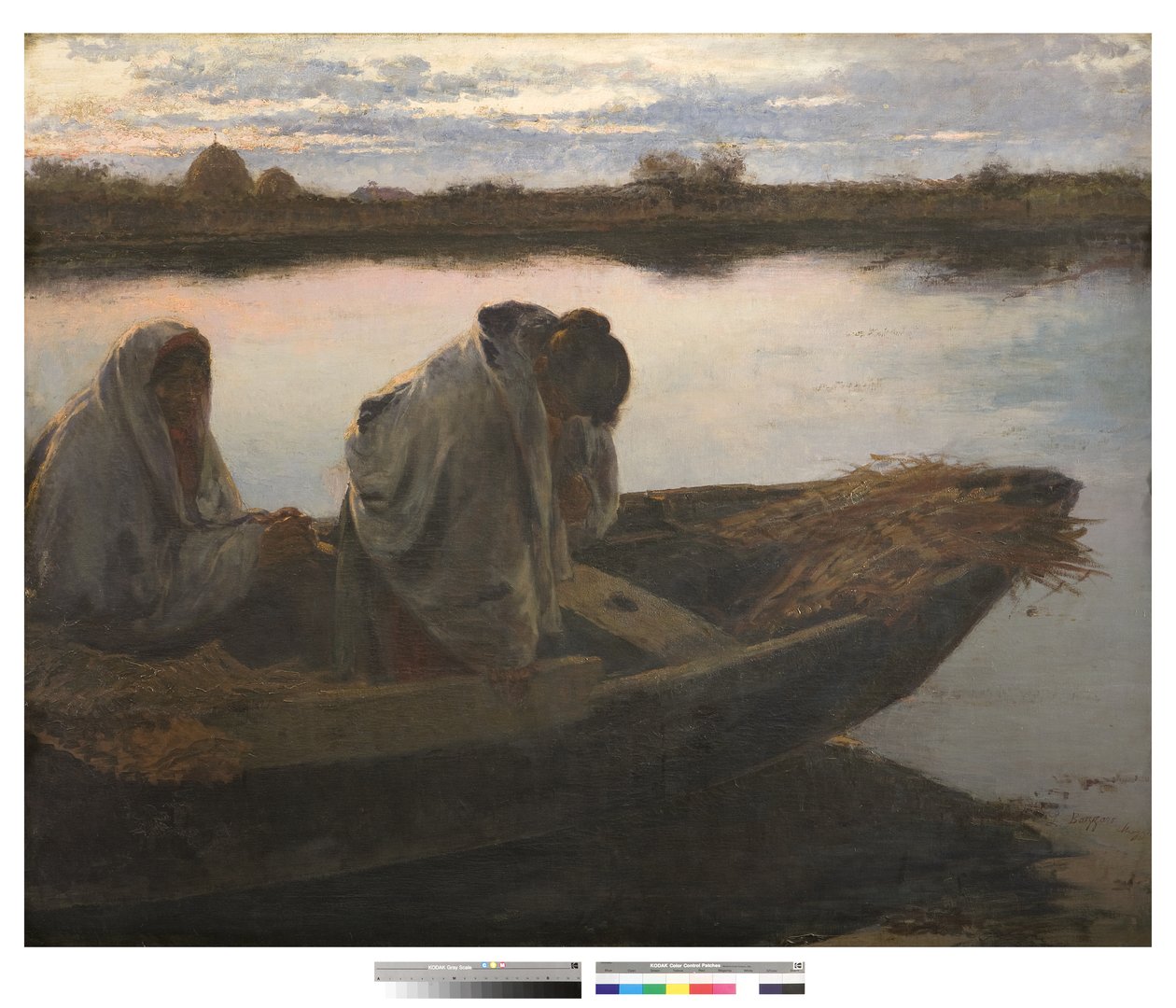 Bön (i Chioggia) eller för de olyckliga skeppsbrutna, 1897 av Leonardo Bazzaro