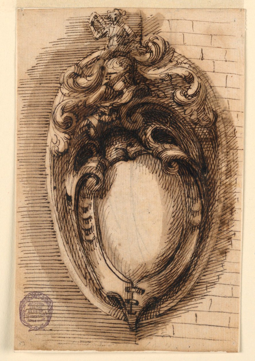Design för en Escutcheon av Leonardo Scaglia