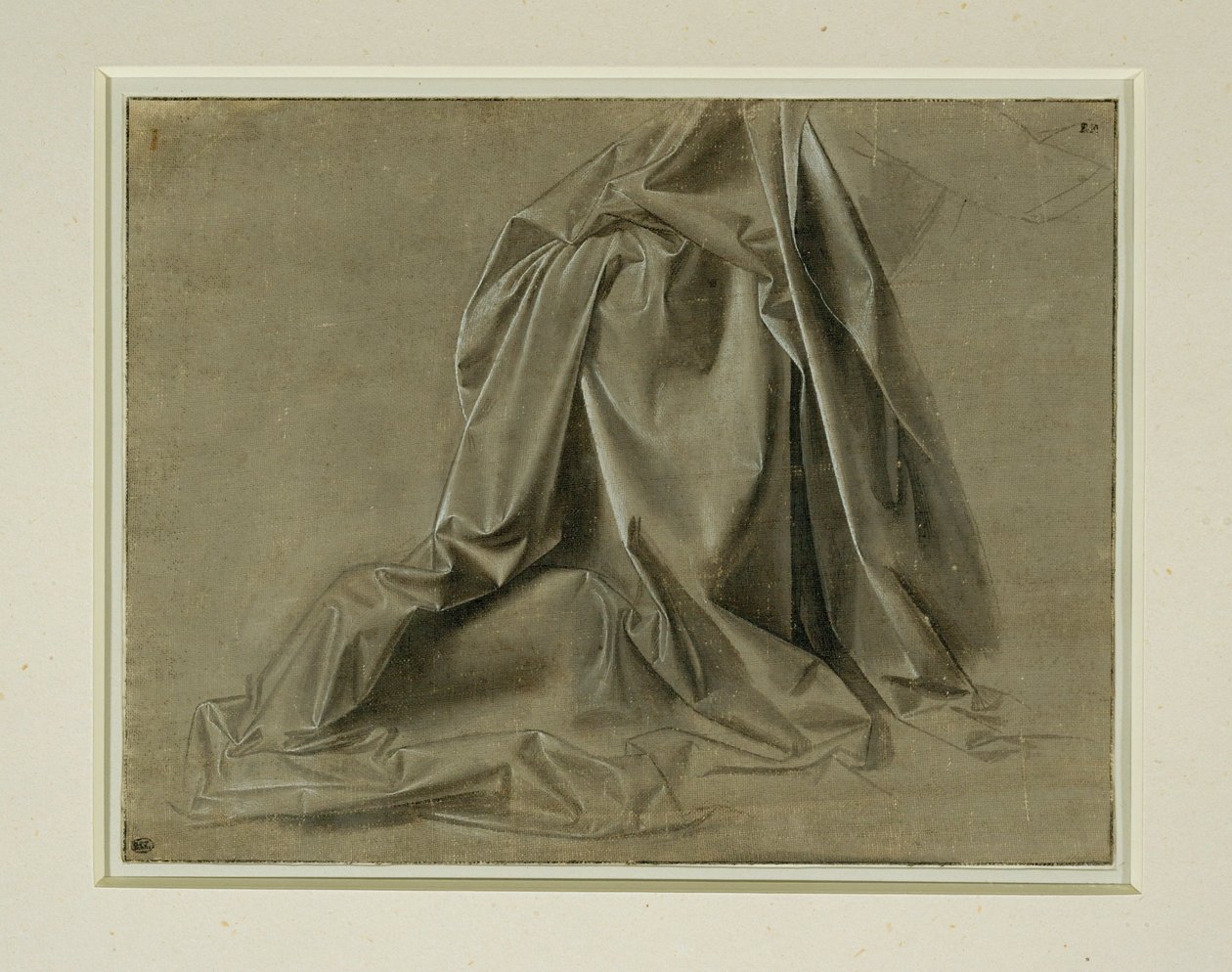 Daperie för en dummyfigur ... av Leonardo da Vinci