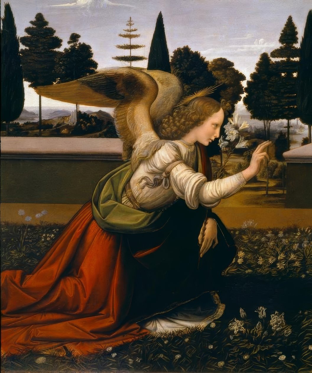 Bebådelsen av Leonardo da Vinci