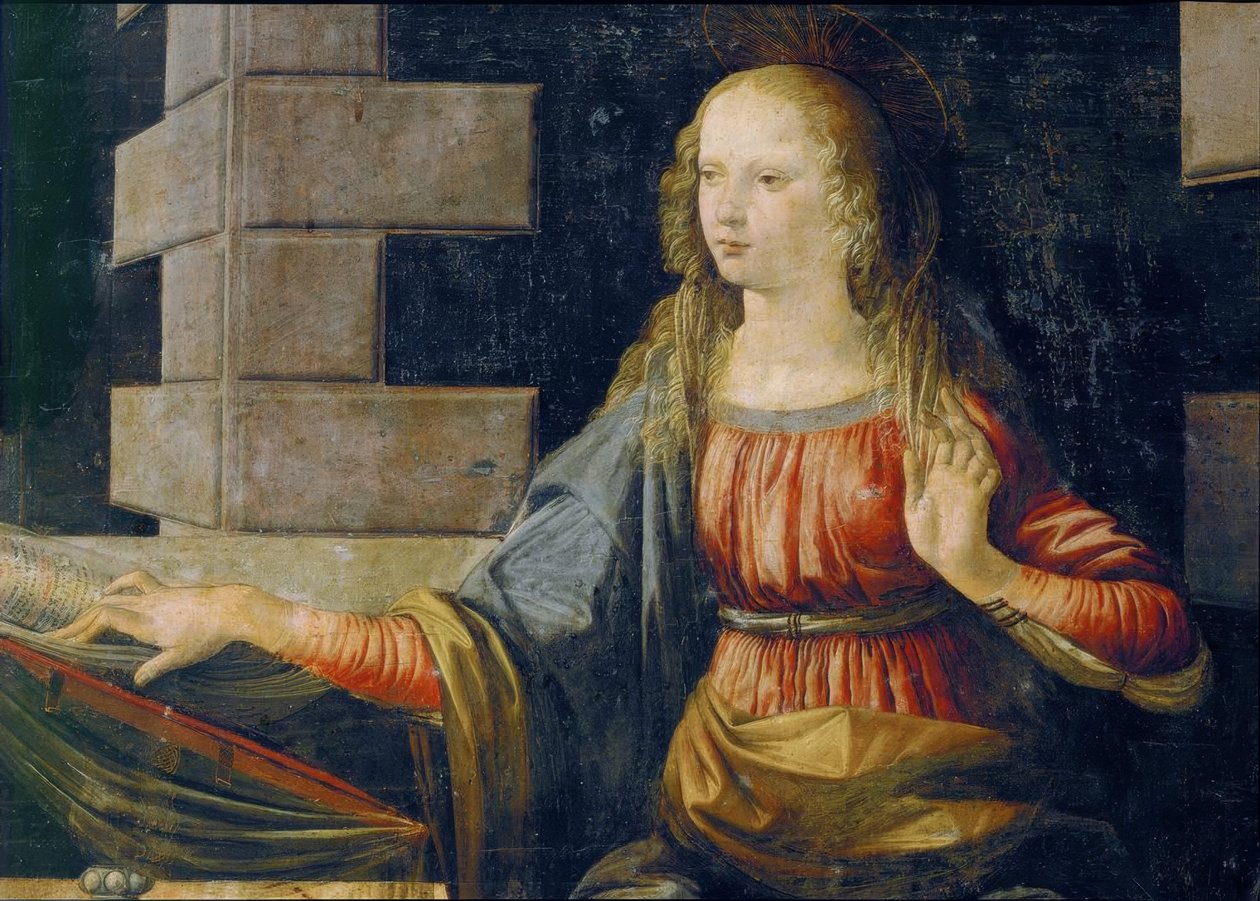 Bebådelsen av Leonardo da Vinci