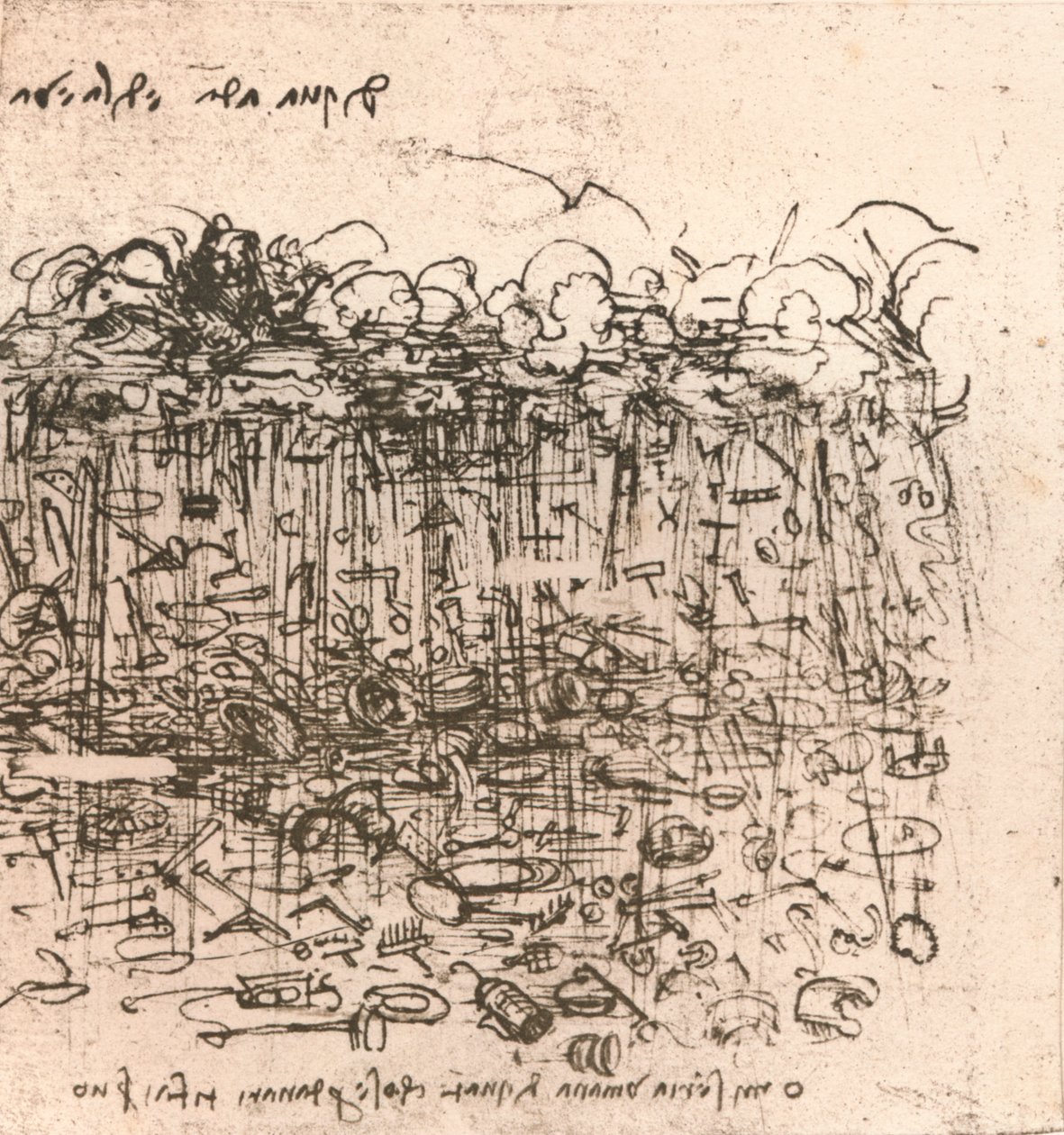 Emblematisk representation, c1472-c1519 1883 av Leonardo da Vinci