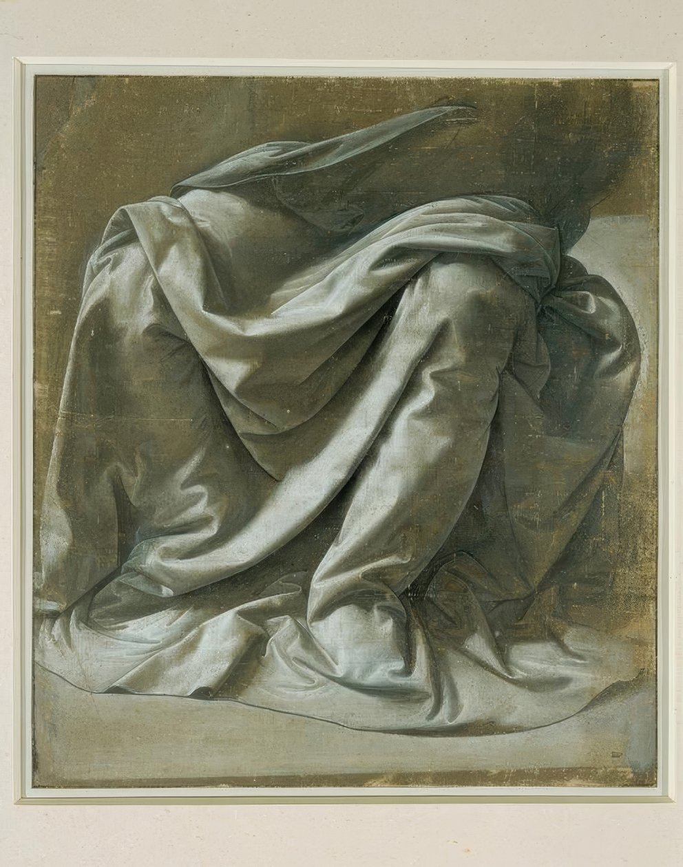 Studie av en morgonrock av Leonardo da Vinci