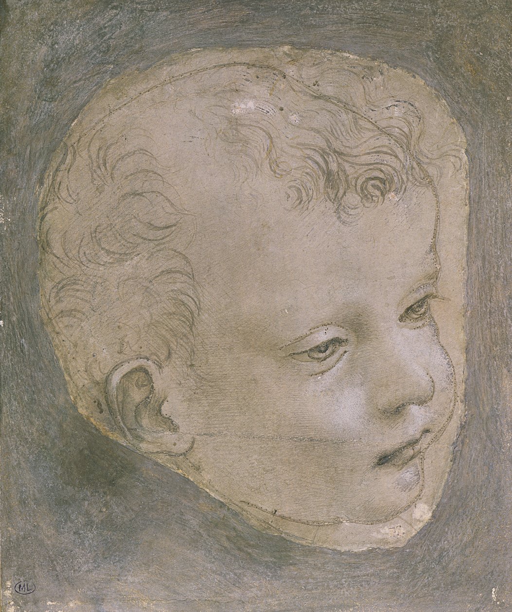 Chef för ett barn av Leonardo da Vinci