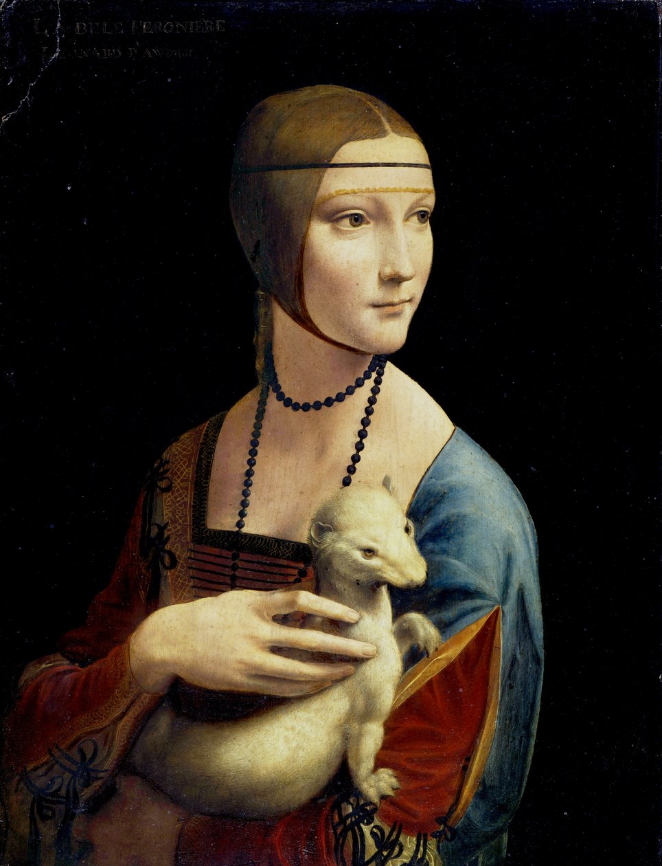 Italienska:  Dama con l