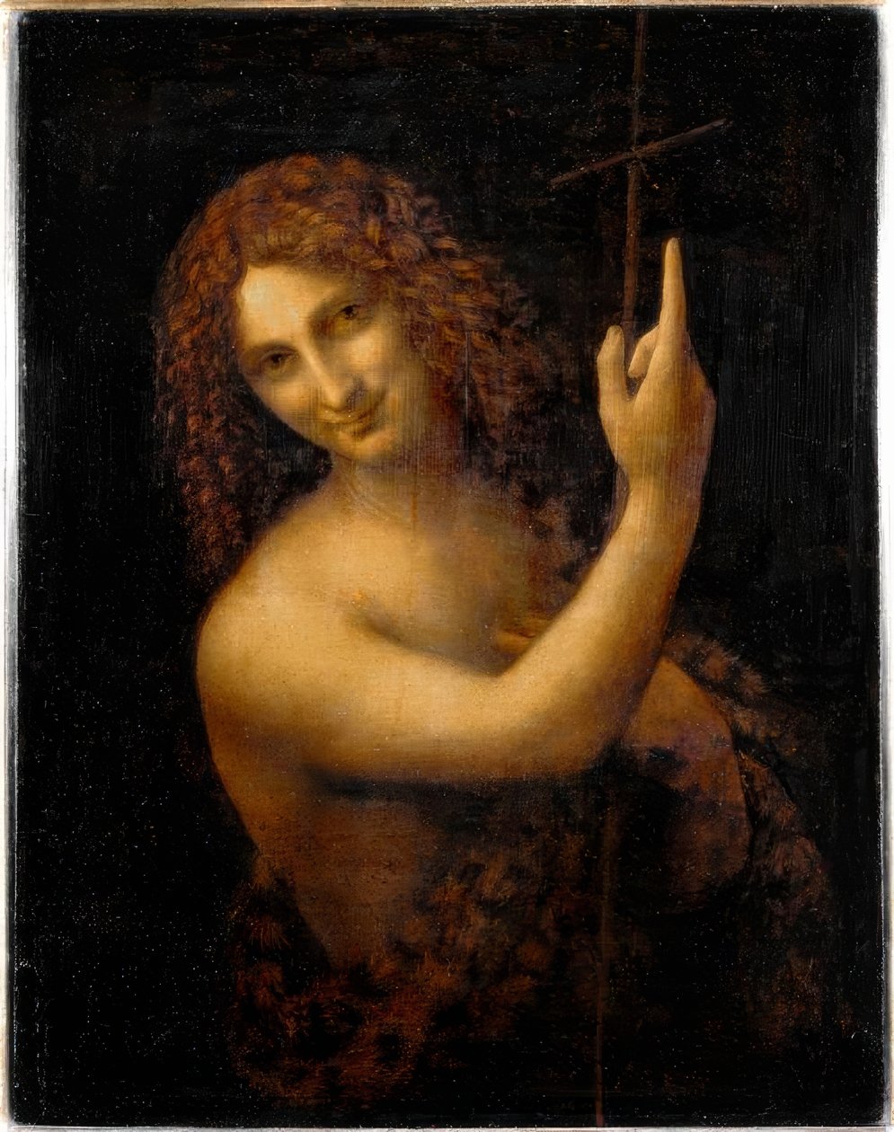 Johannes Döparen av Leonardo da Vinci
