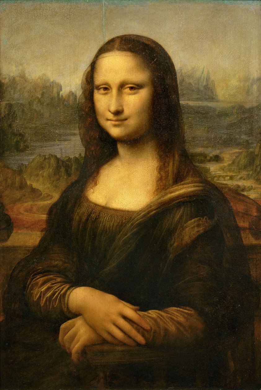 Mona Lisa (målning) av Leonardo da Vinci