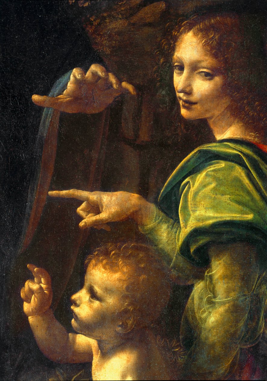 La Vierge aux rochers - Klippornas madonna ... av Leonardo da Vinci