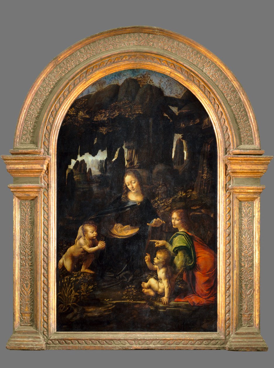 La Vierge aux rochers - Klippornas madonna ... av Leonardo da Vinci