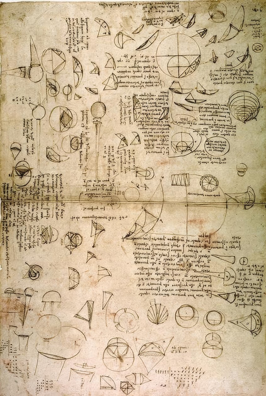Kvadrat cirkeln av Leonardo da Vinci